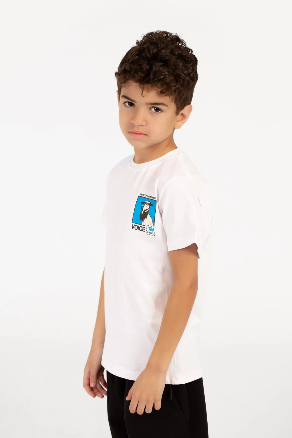 Boy’s Graphic Print Crew Neck Half Sleeve T-Shirt - Image 11