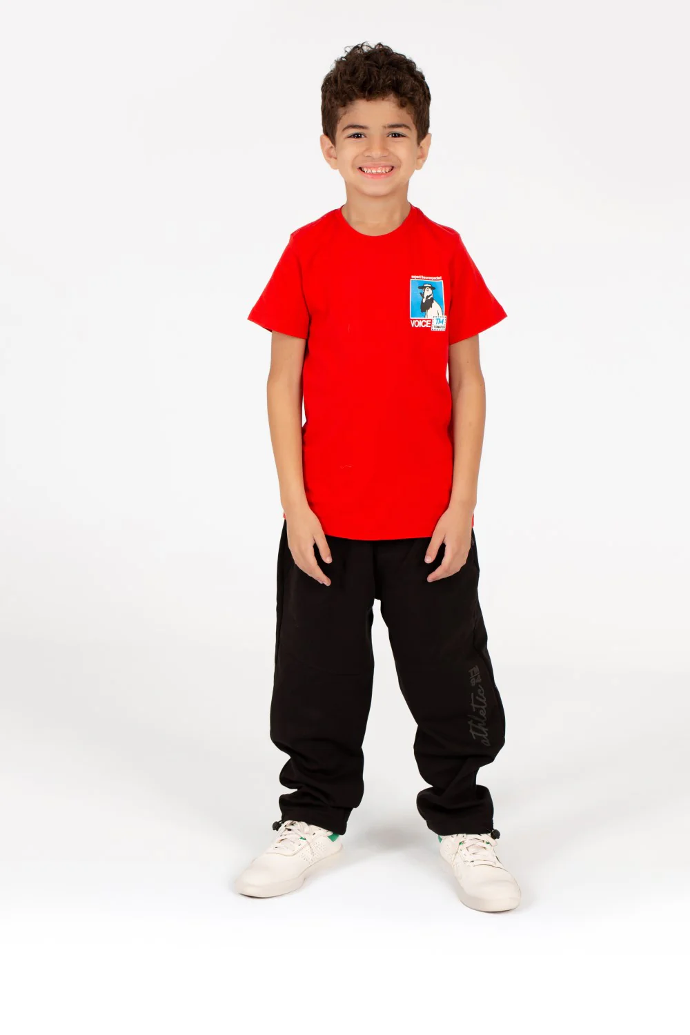 Boy’s Graphic Print Crew Neck Half Sleeve T-Shirt - Image 4