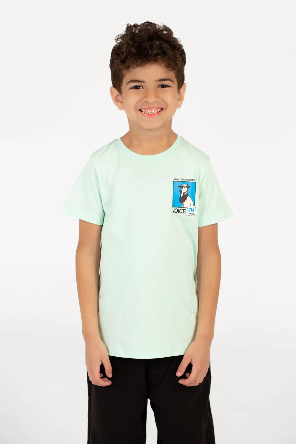 Boy’s Graphic Print Crew Neck Half Sleeve T-Shirt - Image 5