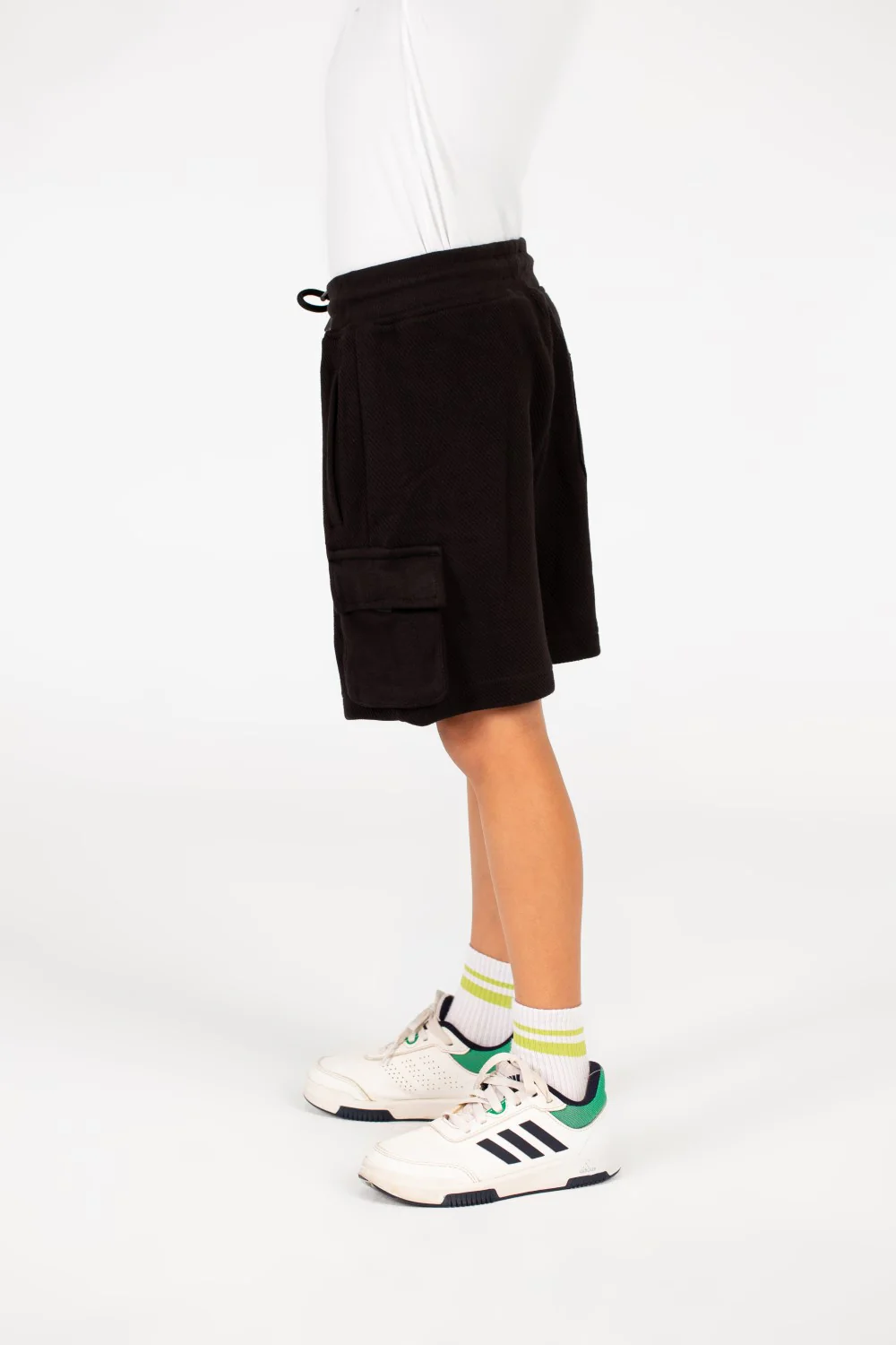 Boy’s Milton Elastic Waistband Back Pocket Short - Image 4