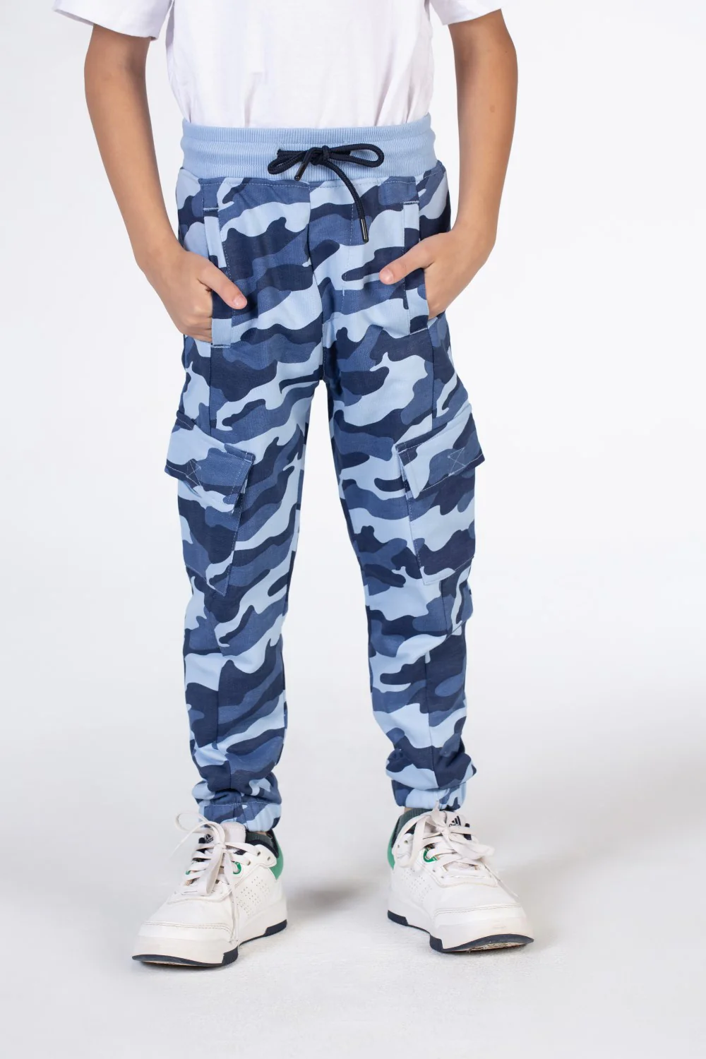 Boys Army Milton Sweatpants With Distinctive Side Pockets - Image 12
