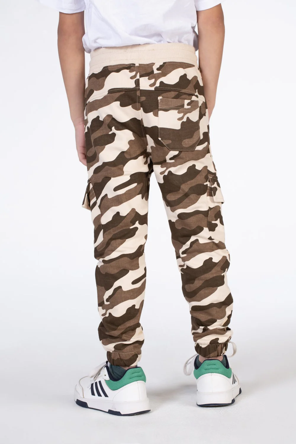 Boys Army Milton Sweatpants With Distinctive Side Pockets - Image 5
