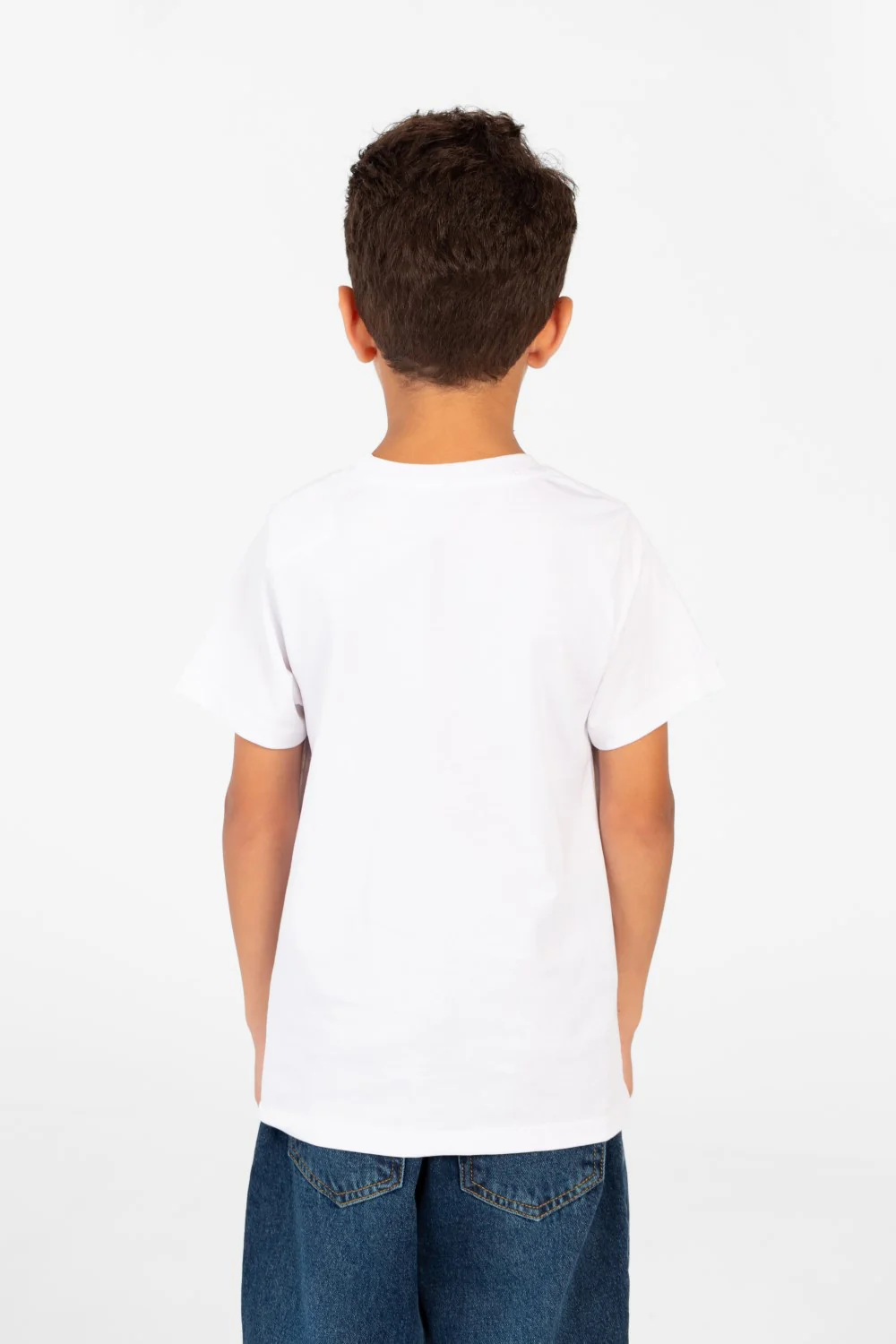 Boy's Basic Crew Neck T-Shirt - Image 10