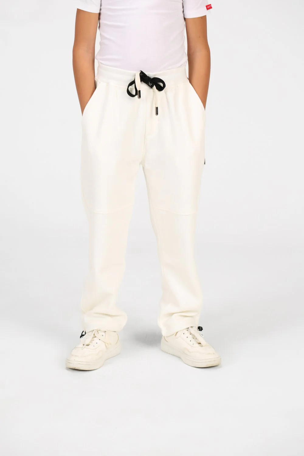 Boy's Basic Elastic Waistband Drawstring Sweatpants - Image 13