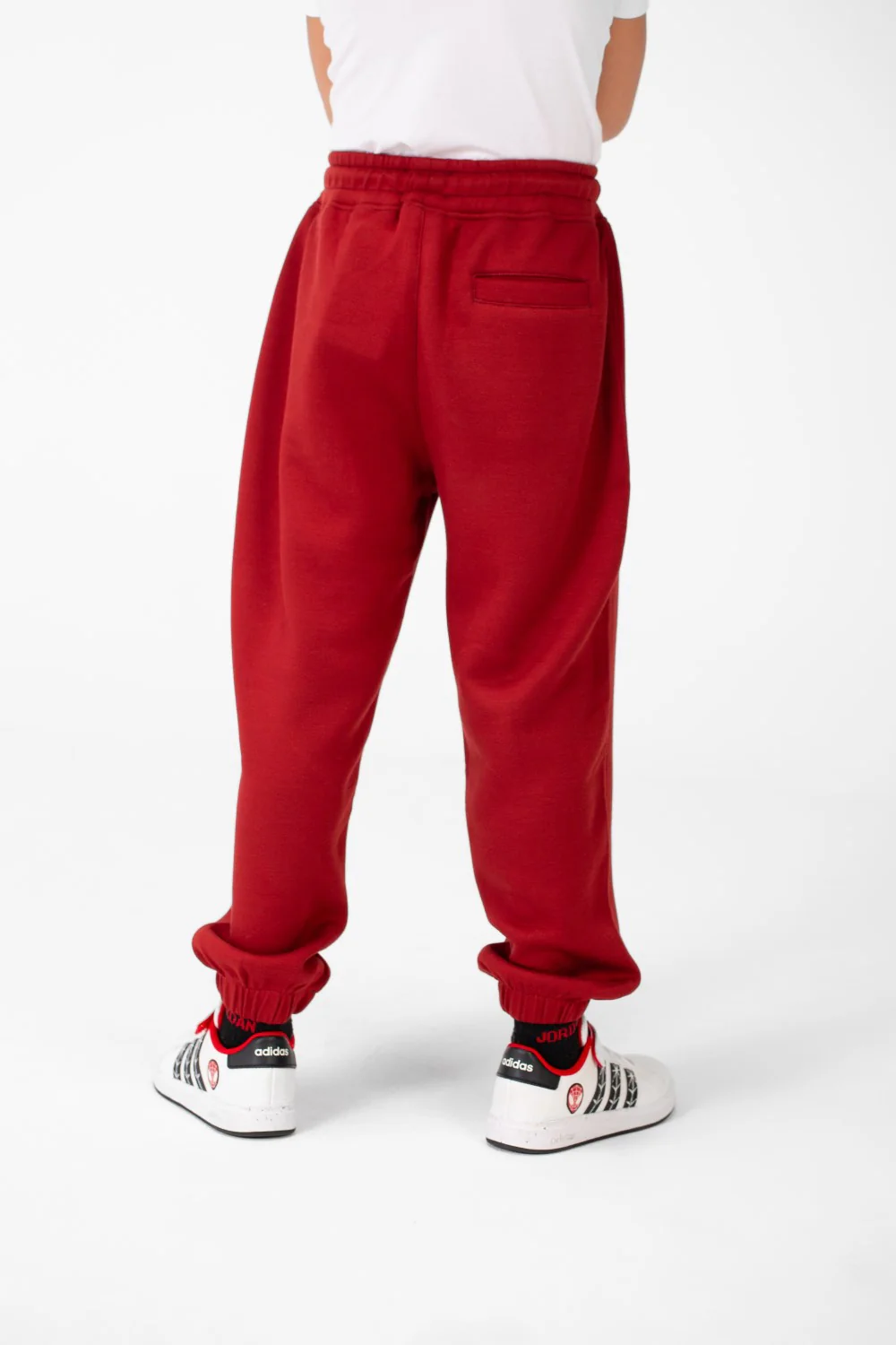 Boy's Basic Jogger Sweatpants With Drawstring Closure And Pockets - Image 18