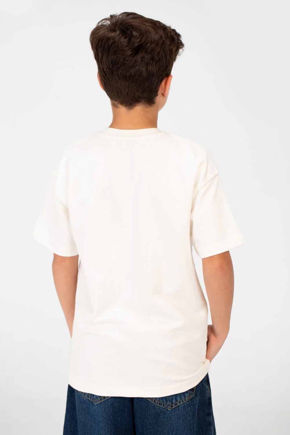 Boy's Basic Milton Oversize T-Shirt - Image 2