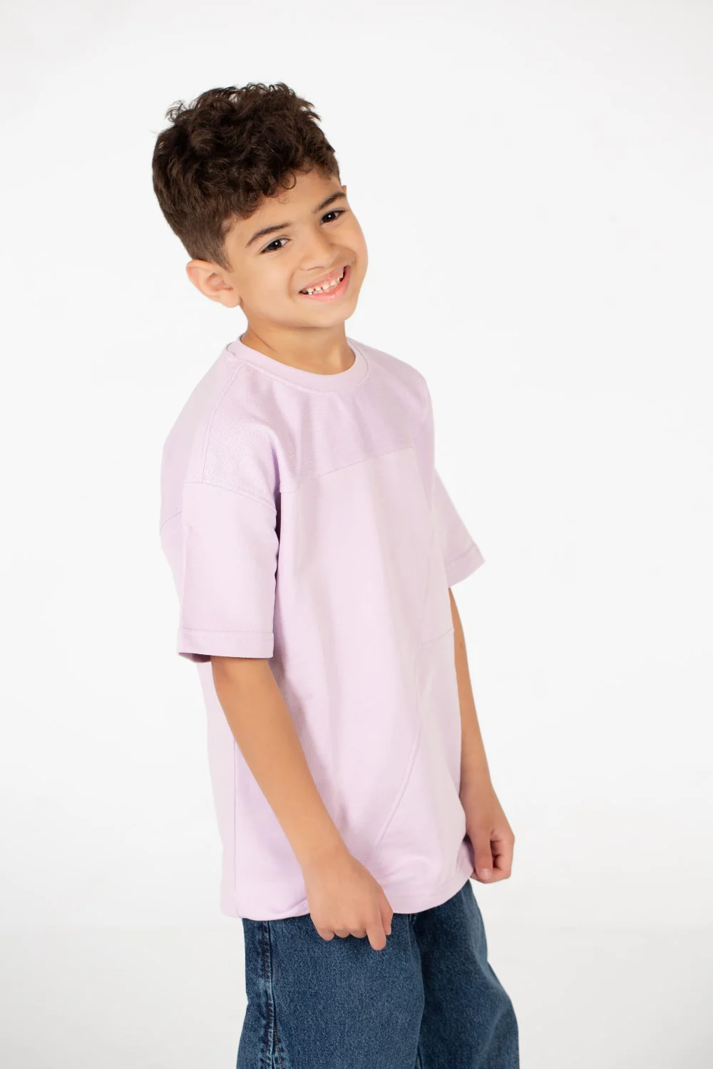 Boy's Basic Milton Oversized T-Shirt - Image 11