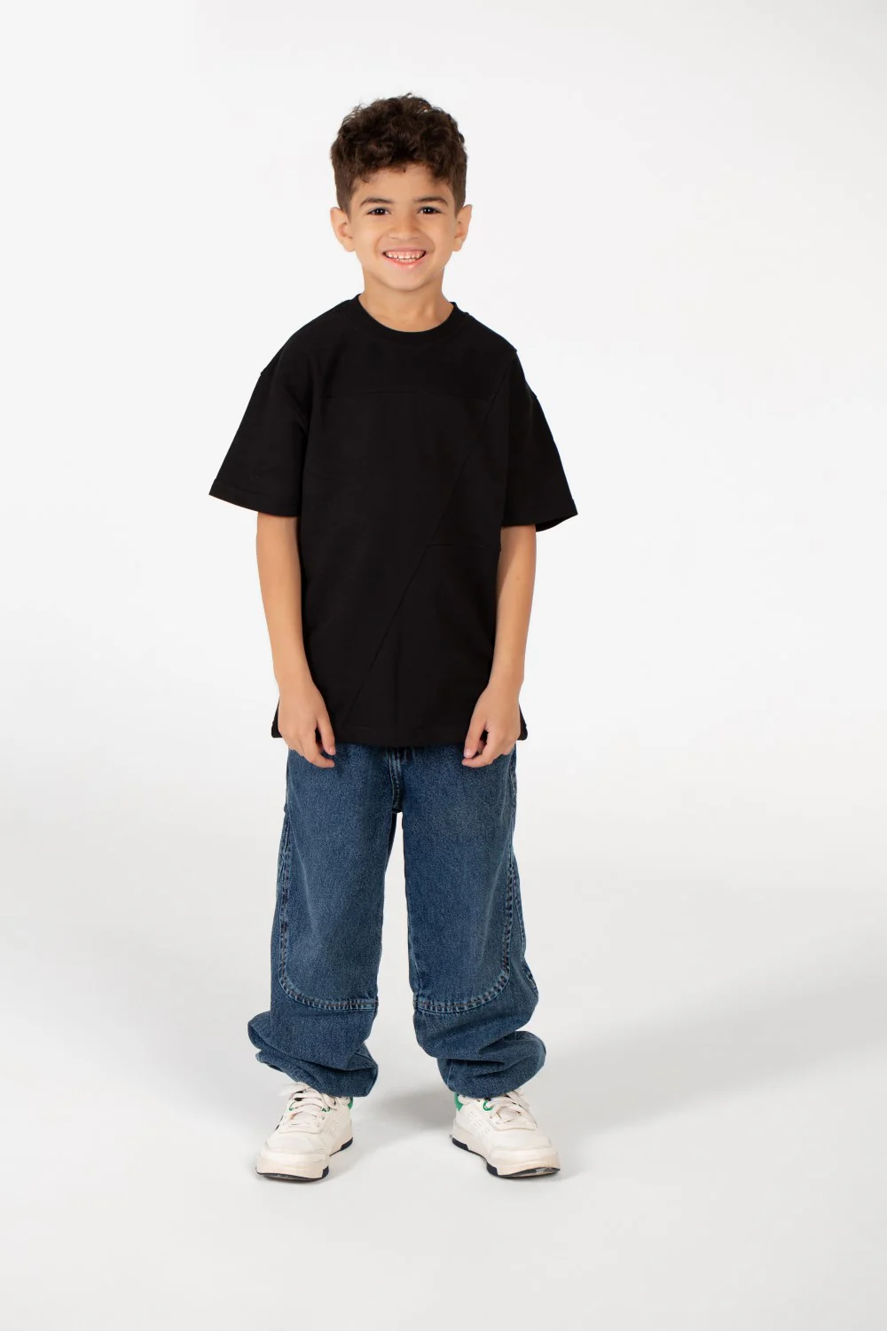 Boy's Basic Milton Oversized T-Shirt - Image 4