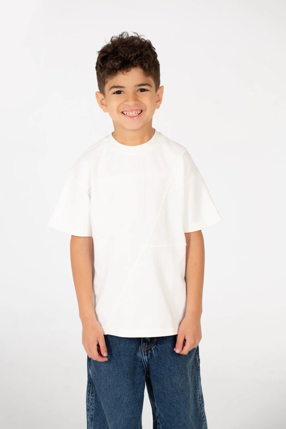 Boy's Basic Milton Oversized T-Shirt - Image 5