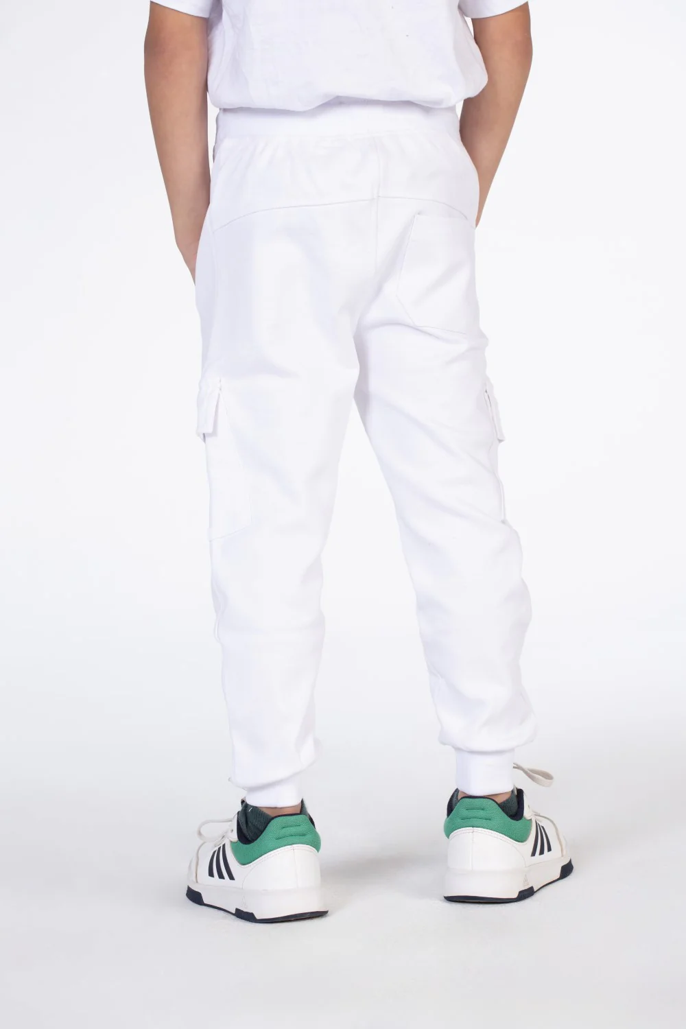 Boys Basic Sweatpants With Elastic Waistband And Front And Back Pockets - Image 5