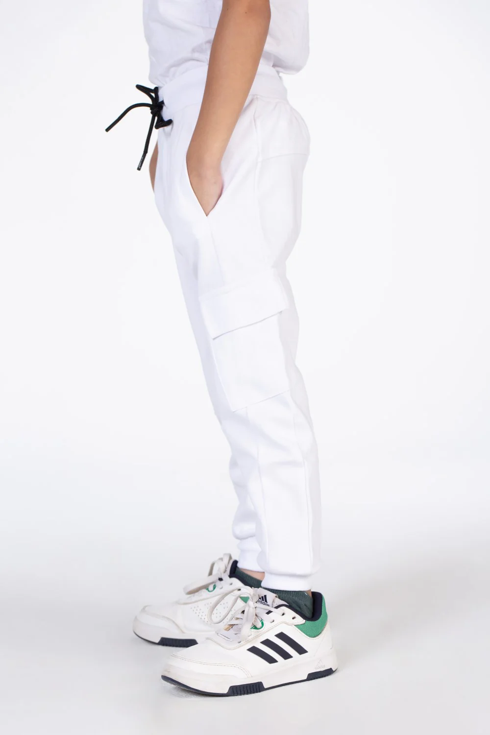 Boys Basic Sweatpants With Elastic Waistband And Front And Back Pockets - Image 6