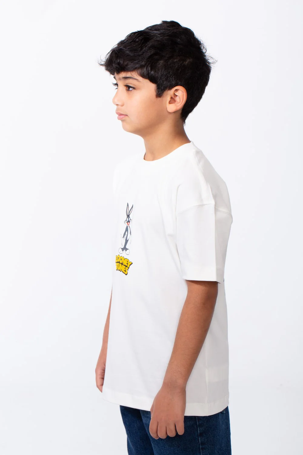 Boy's Bold Multi-Character Graphic Print Short Sleeves Rounded Neckline Tomato Store All Day Comfort Fit T-Shirt - Image 8