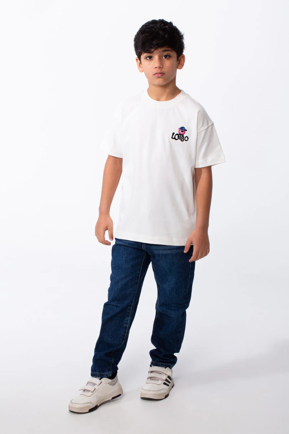 Boy's Tomato Store Breathable Fabric Playful Back Graphic Bold Artistic Sketches Crew Neck Slim Fit With Fun Active Everyday Wear T-Shirt - Image 11