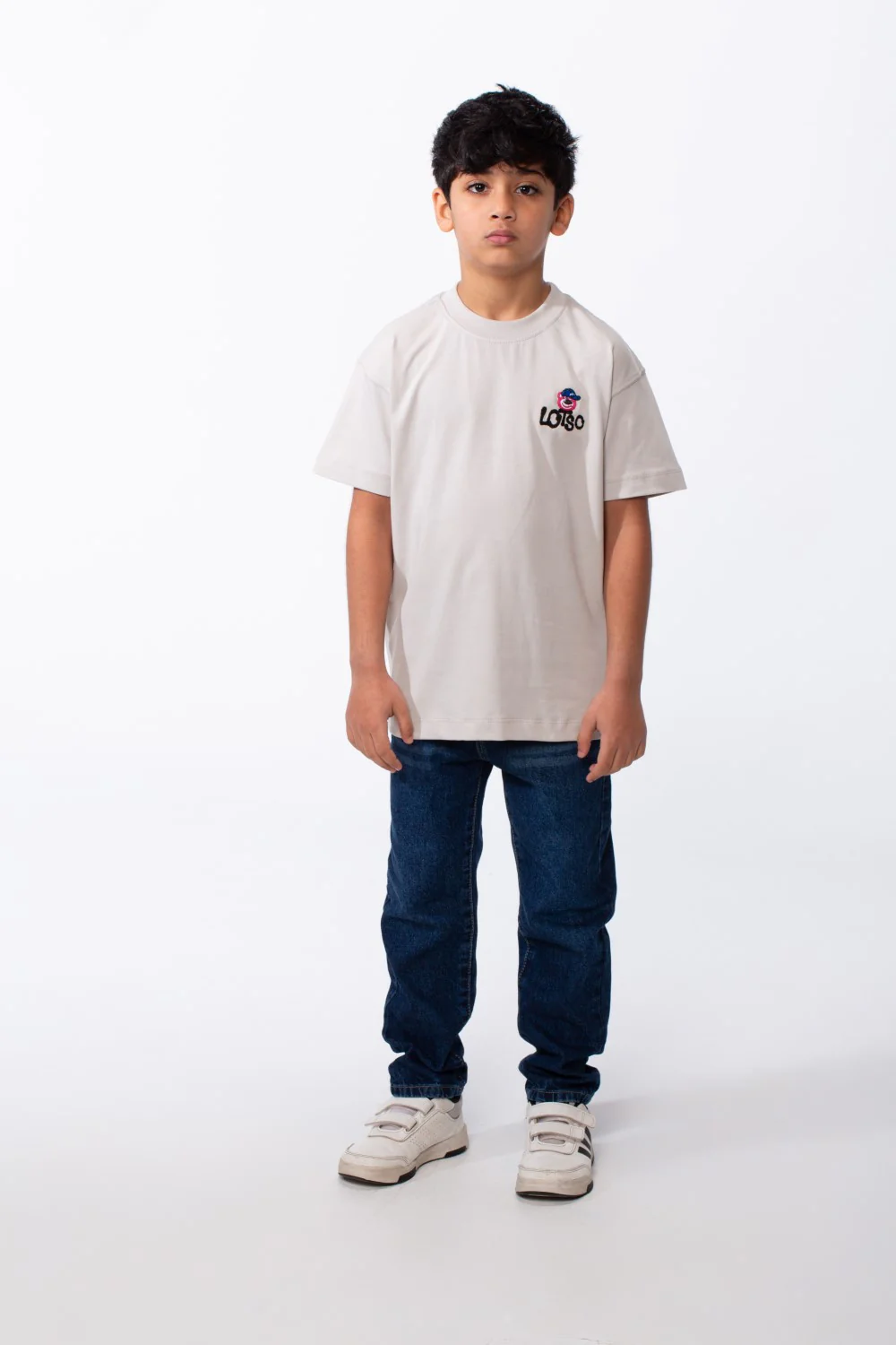 Boy's Tomato Store Breathable Fabric Playful Back Graphic Bold Artistic Sketches Crew Neck Slim Fit With Fun Active Everyday Wear T-Shirt - Image 3