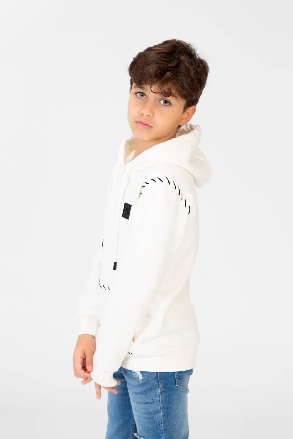 Boy's Comfort Fit Hoodie Sweatshirt With A Front Pocket - Image 11