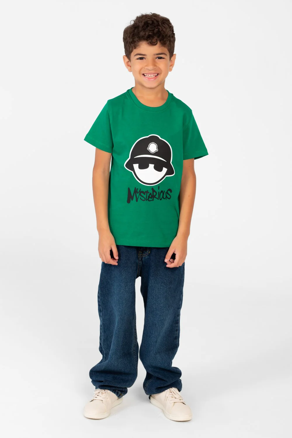Boy's Crew Neck Printed T-Shirt - Image 4