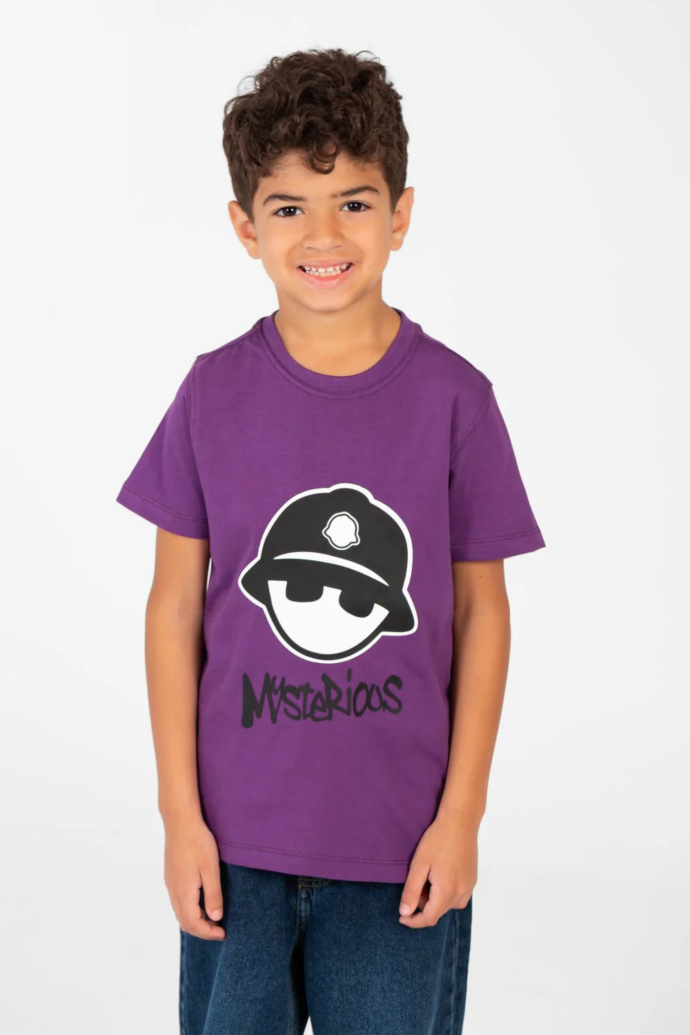 Boy's Crew Neck Printed T-Shirt - Image 5