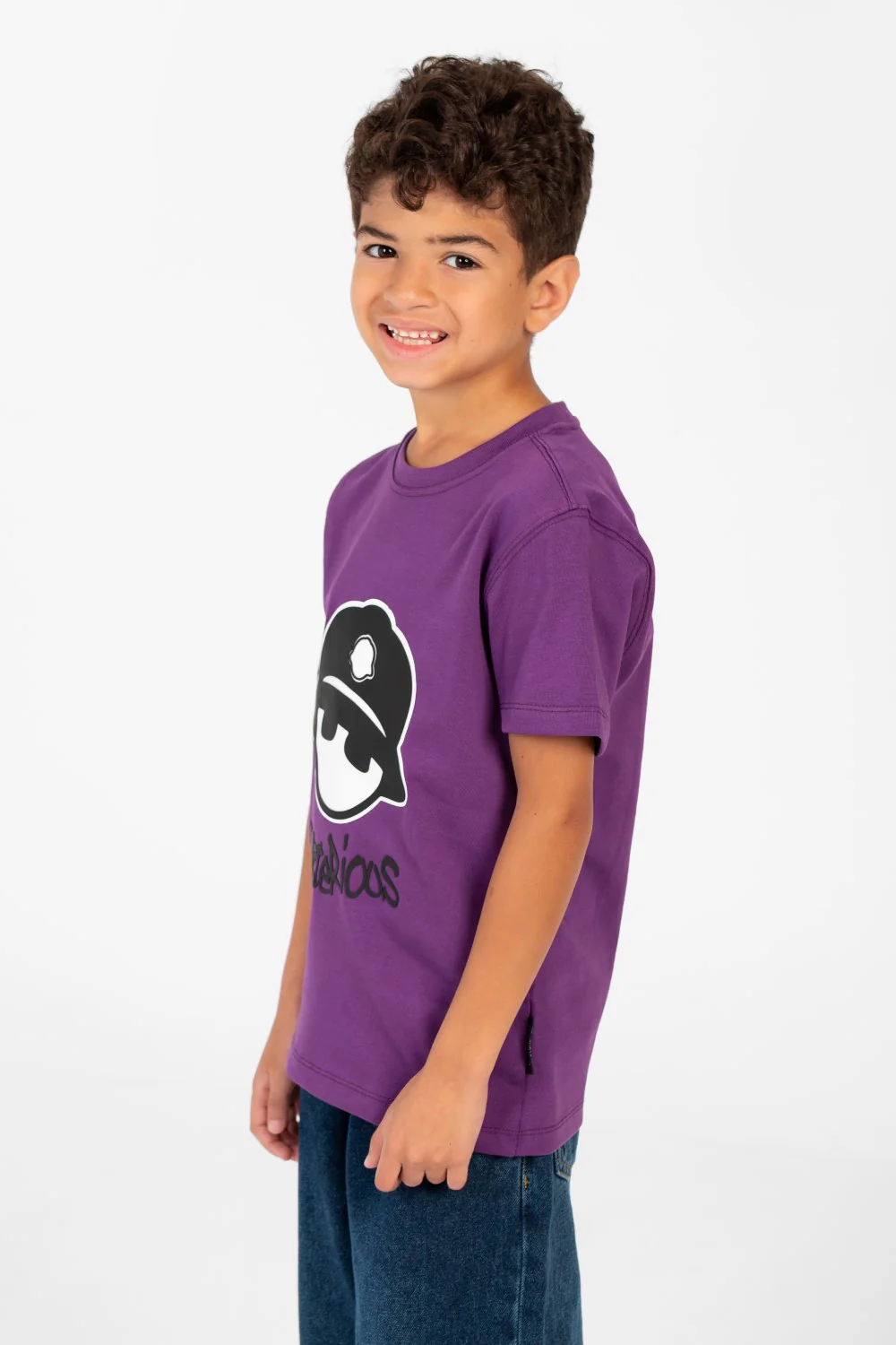 Boy's Crew Neck Printed T-Shirt - Image 7
