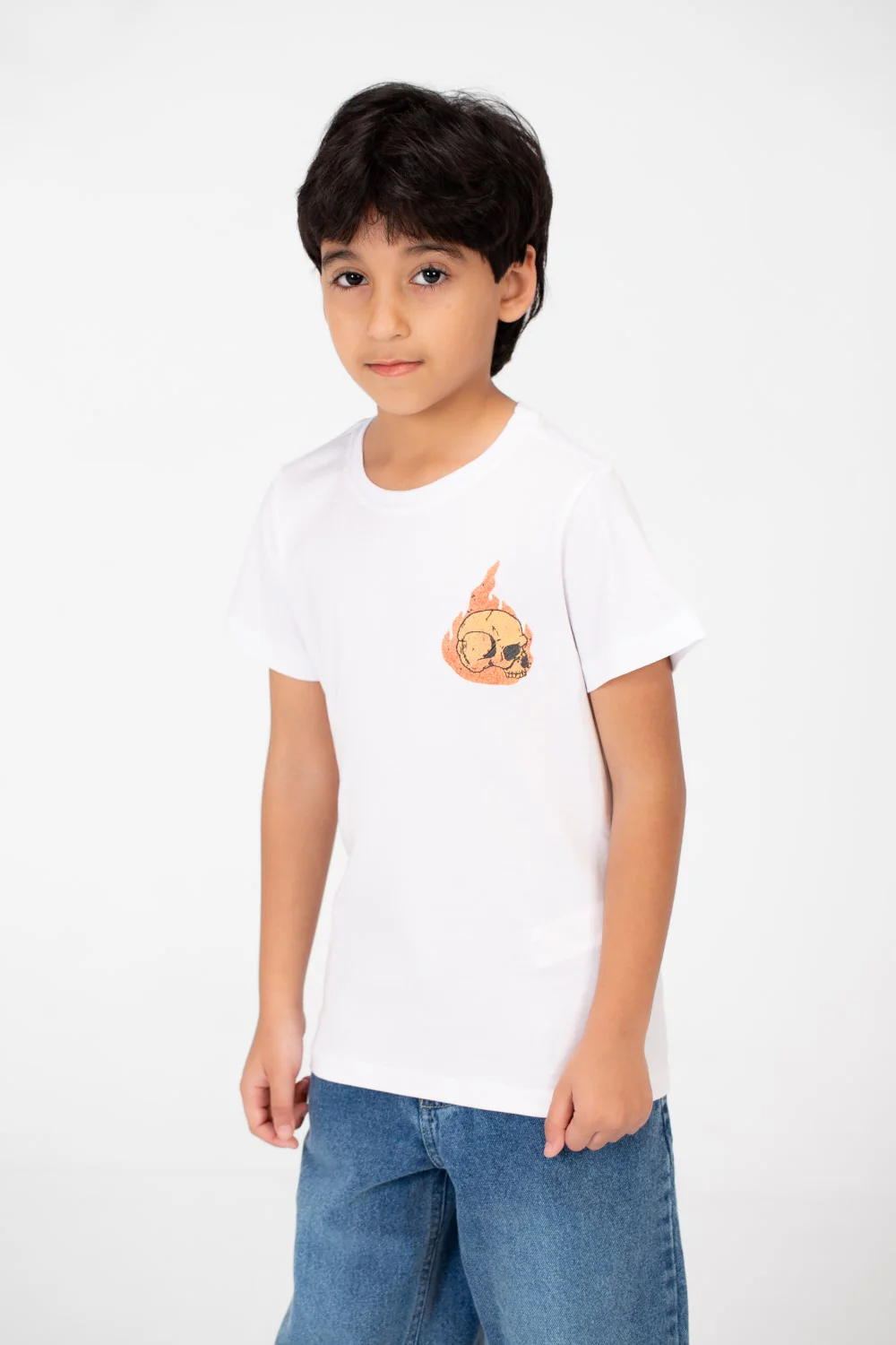 Boy's Crew Neck T-Shirt Printed - Image 11