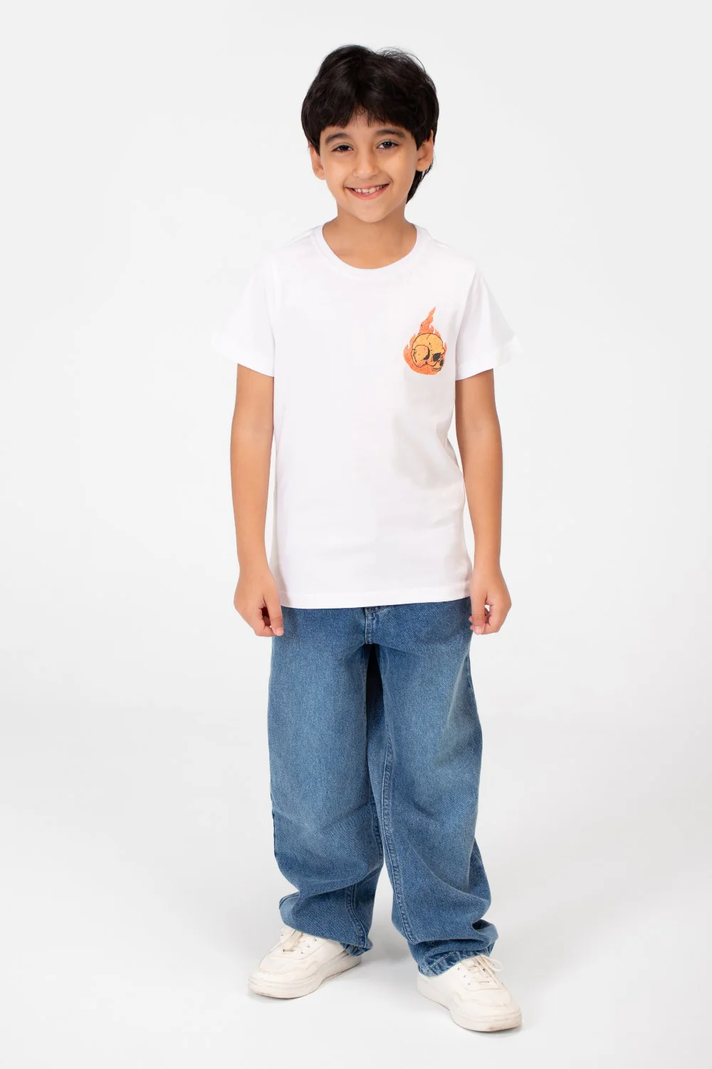 Boy's Crew Neck T-Shirt Printed - Image 12