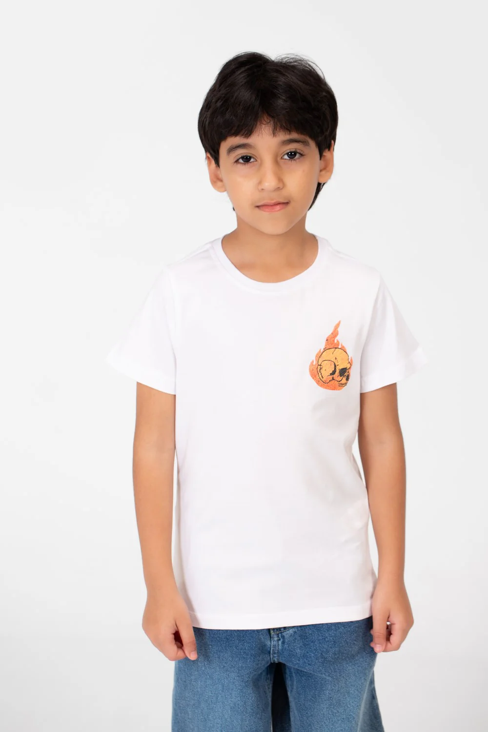 Boy's Crew Neck T-Shirt Printed - Image 9