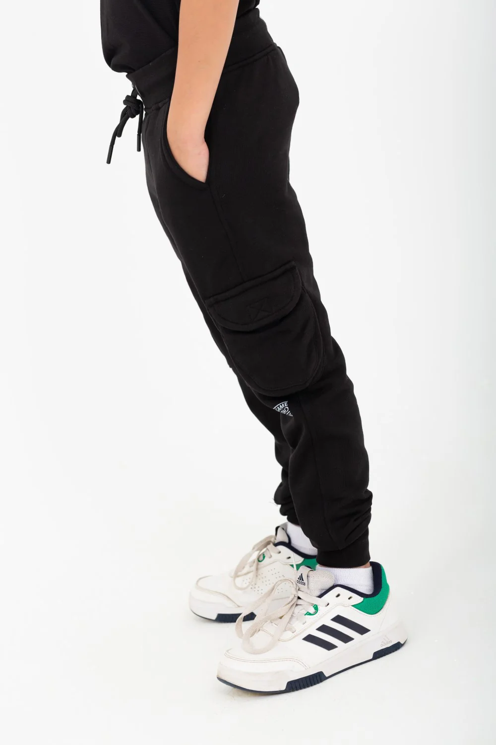 Boy's Elastic Waist Comfortable Sweatpants With Pockets - Image 3
