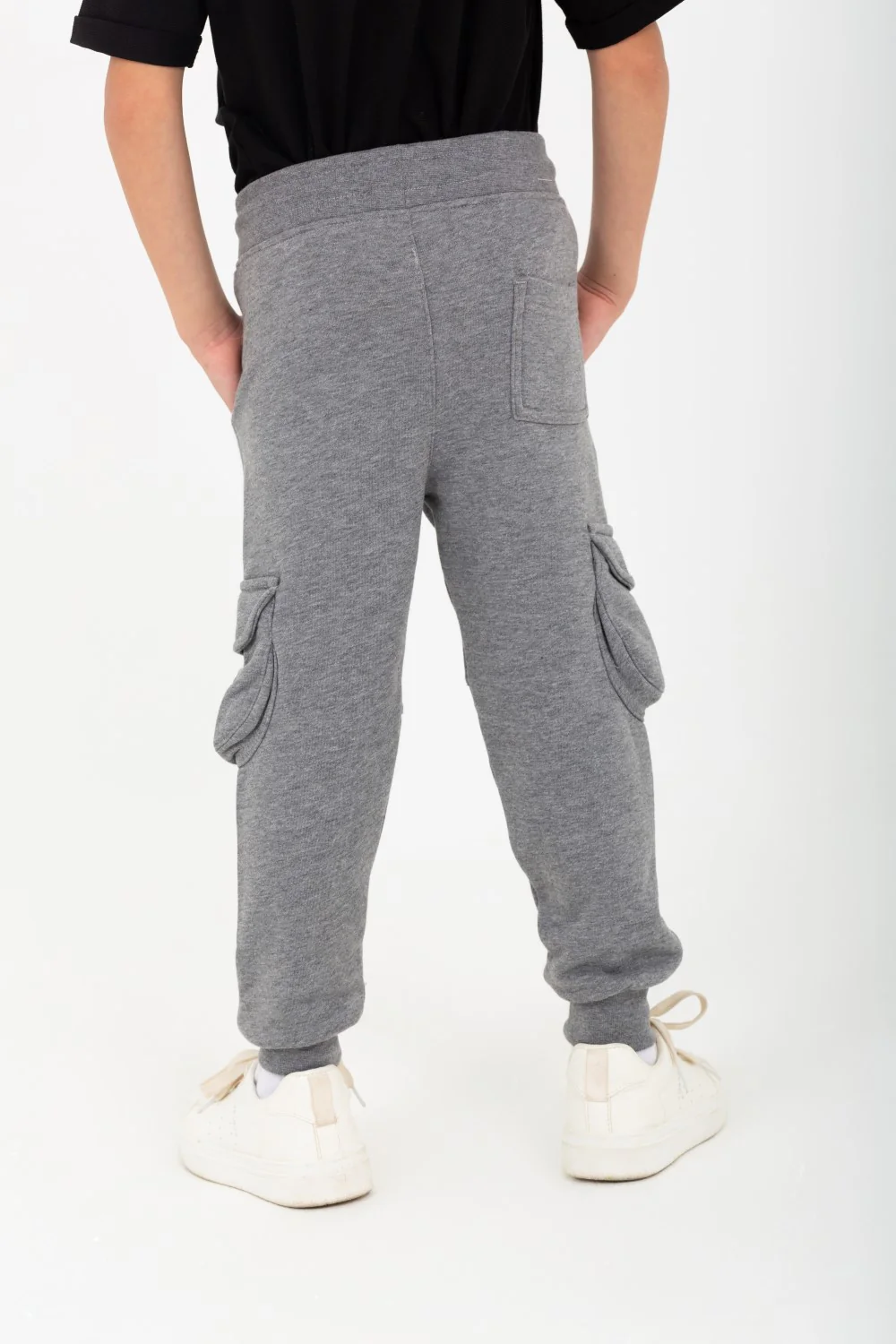 Boy's Elastic Waist Comfortable Sweatpants With Pockets - Image 5