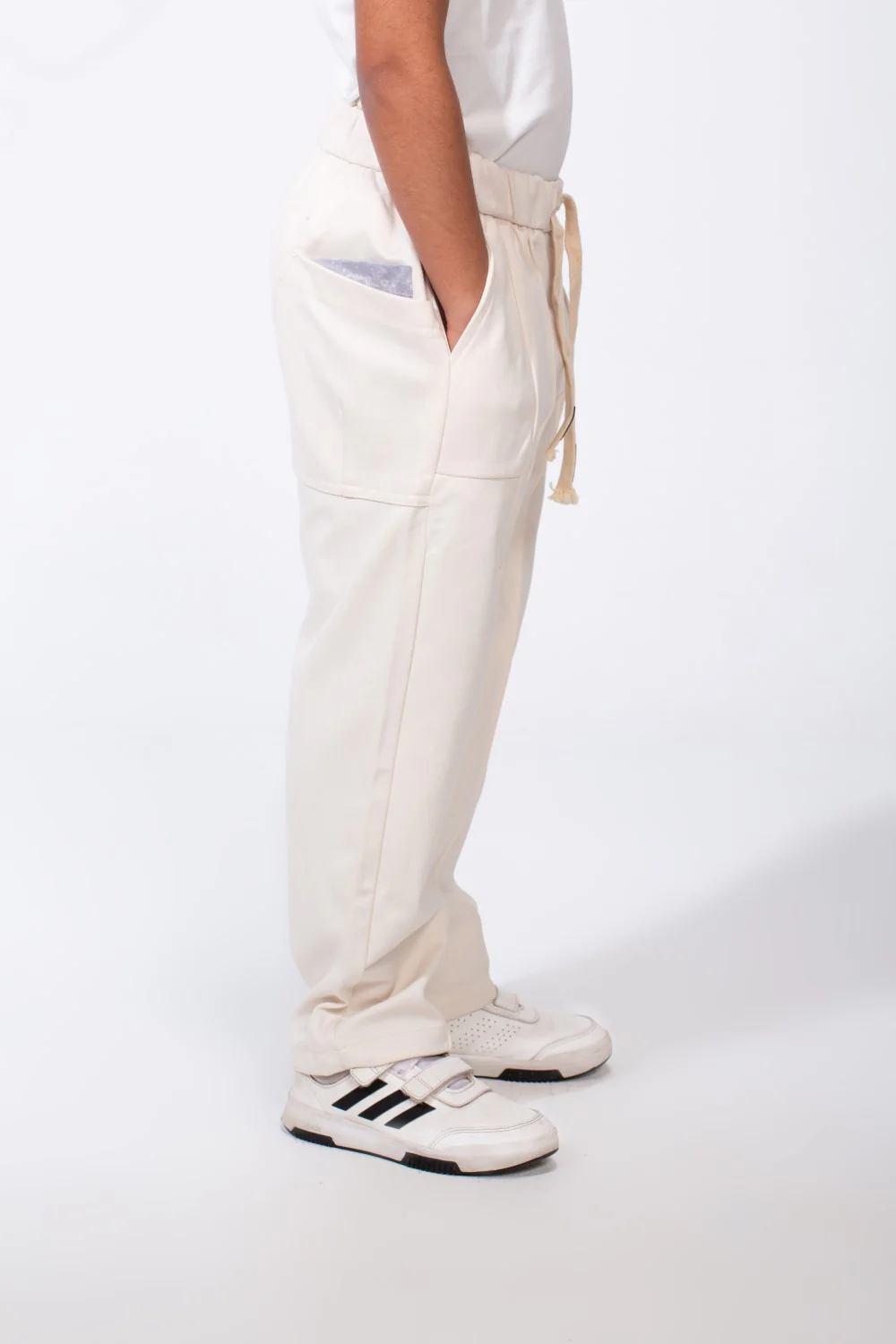 Boy's Elasticated Waistband Style Pockets Everyday Look Comfort Oversize Sweat Pants - Image 11
