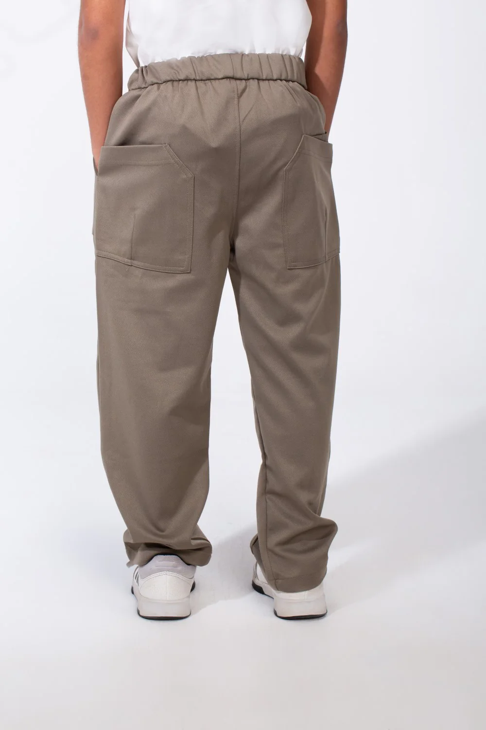 Boy's Elasticated Waistband Style Pockets Everyday Look Comfort Oversize Sweat Pants - Image 18