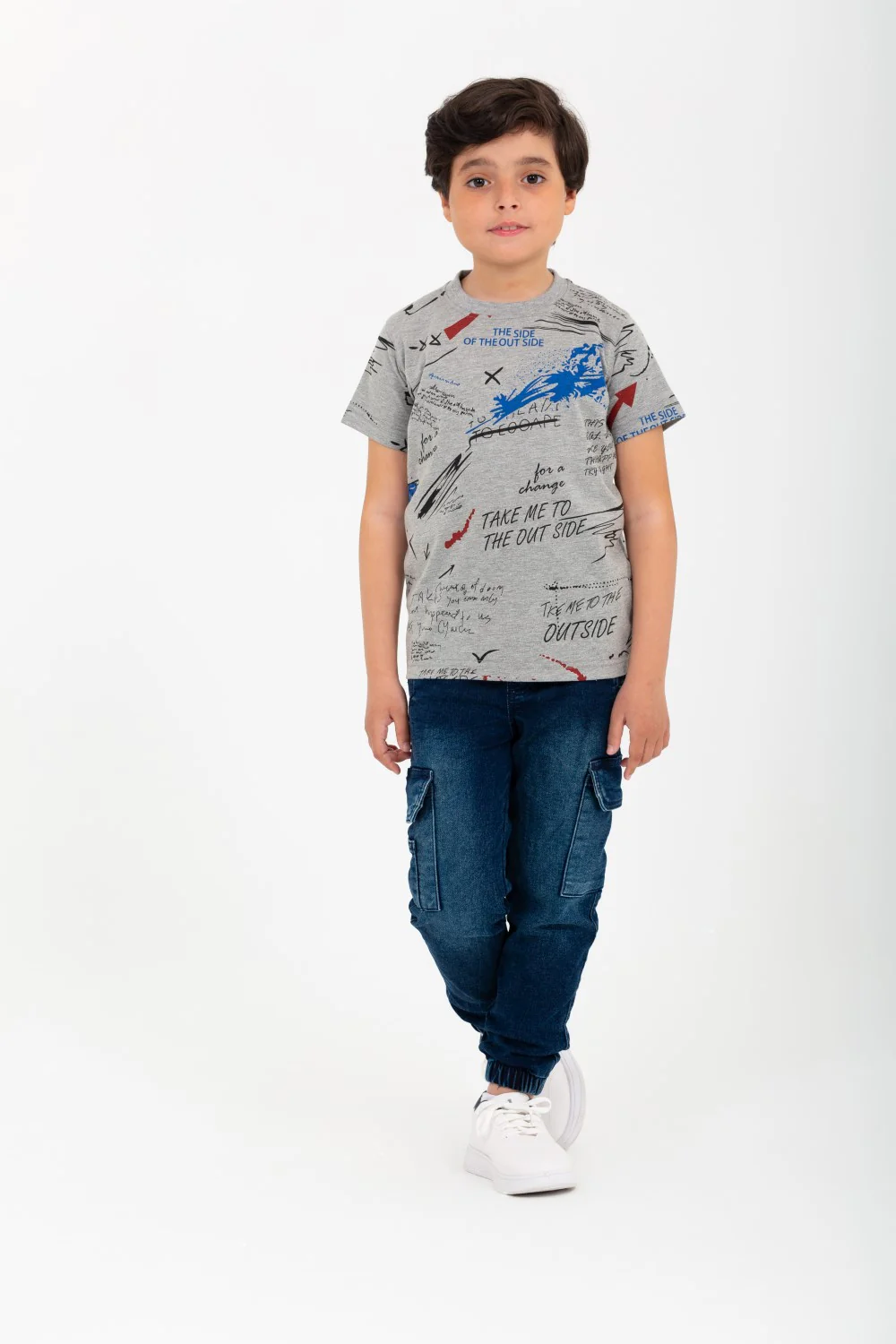 Boys Fully Printed Half Sleeves T-shirt - Image 3
