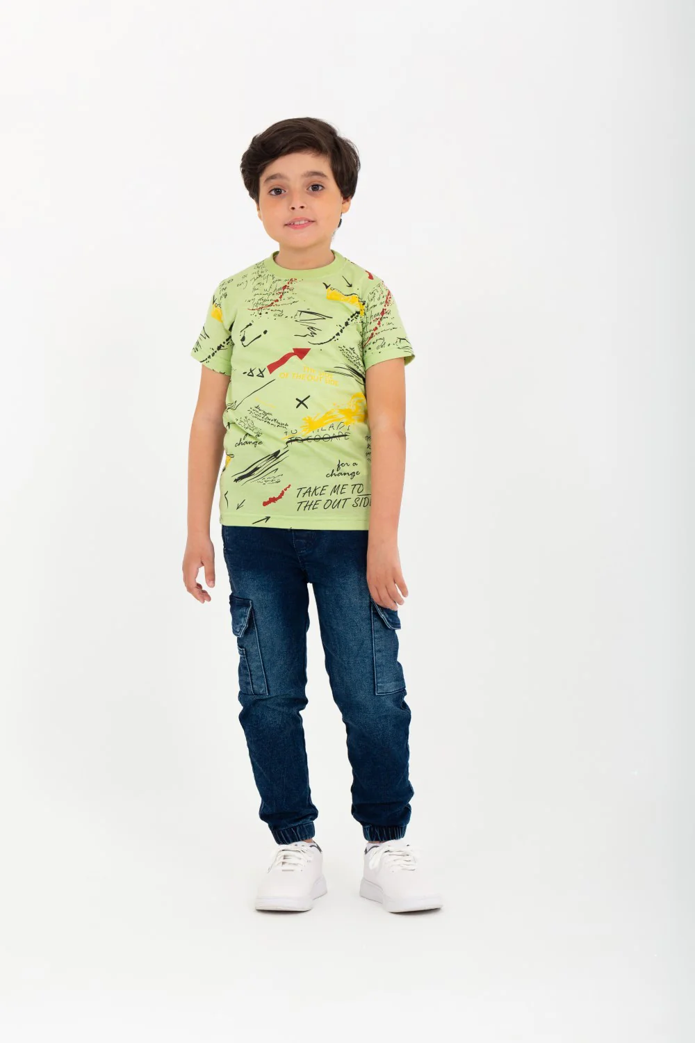 Boys Fully Printed Half Sleeves T-shirt - Image 6