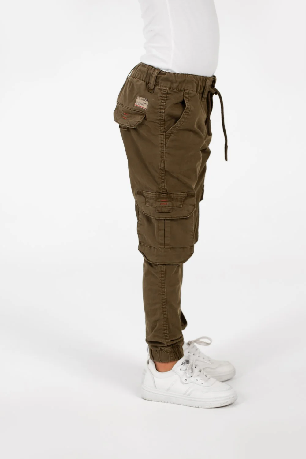Boy's Gabardine Sherwal Pants Modern Side Pockets For Everyday Wear - Image 15