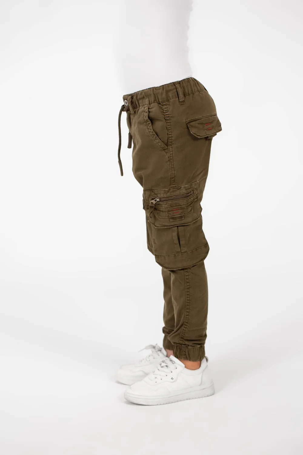 Boy's Gabardine Sherwal Pants Modern Side Pockets For Everyday Wear - Image 16
