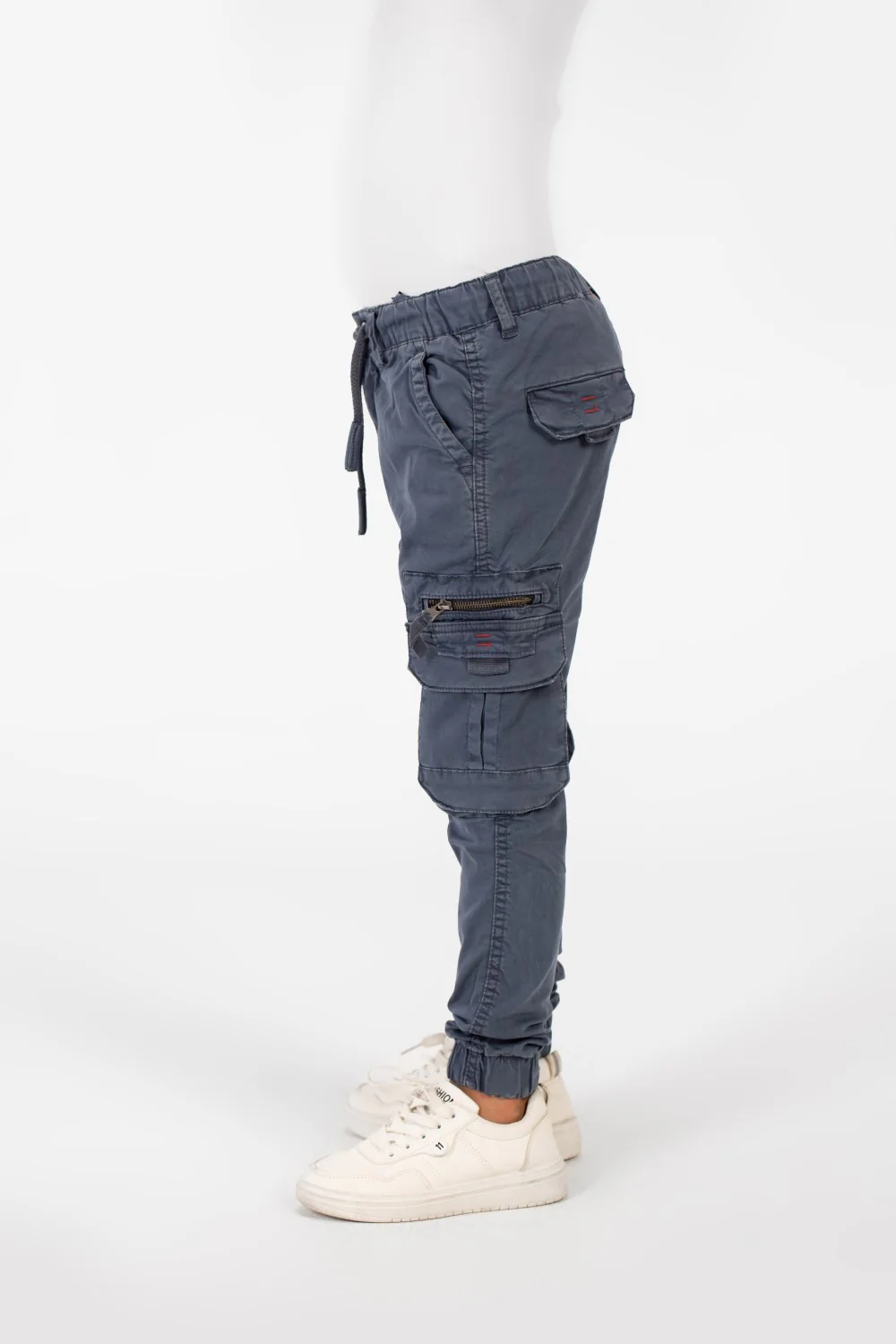 Boy's Gabardine Sherwal Pants Modern Side Pockets For Everyday Wear - Image 20