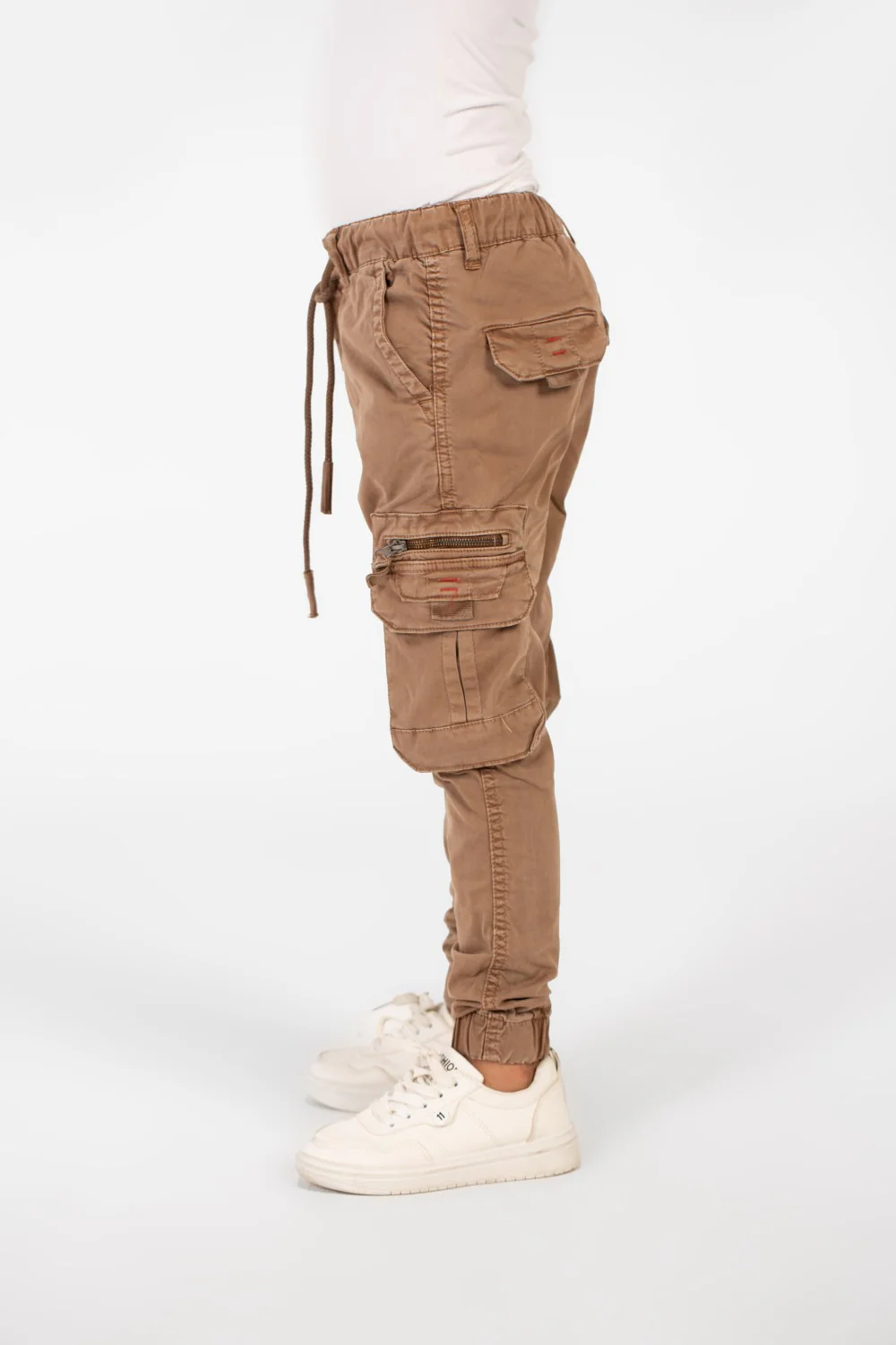 Boy's Gabardine Sherwal Pants Modern Side Pockets For Everyday Wear - Image 24