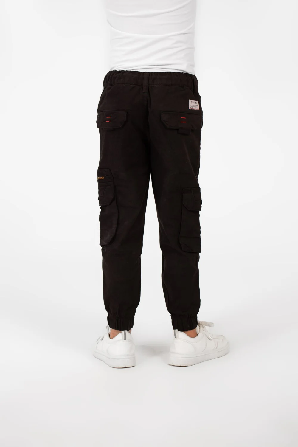Boy's Gabardine Sherwal Pants Modern Side Pockets For Everyday Wear - Image 6