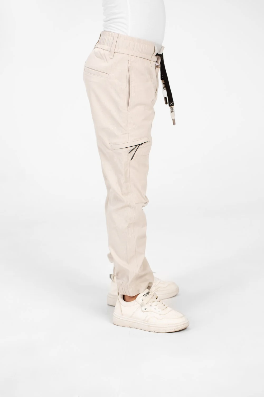 Boy's Gabardine Sherwal Pants With A Drawstring In The Middle And Pockets - Image 11