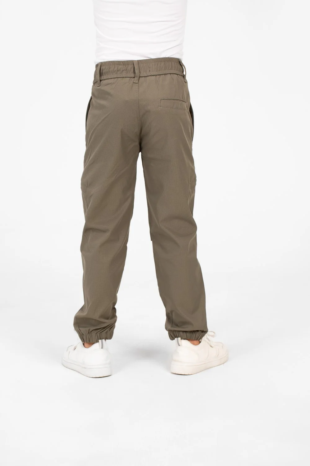 Boy's Gabardine Sherwal Pants With A Drawstring In The Middle And Pockets - Image 14