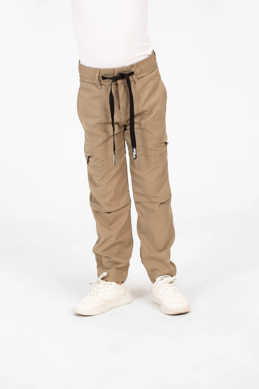Boy's Gabardine Sherwal Pants With A Drawstring In The Middle And Pockets - Image 17