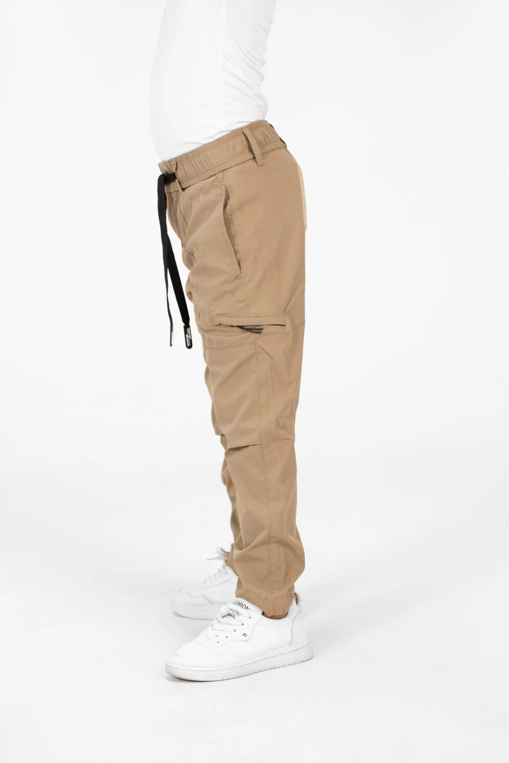 Boy's Gabardine Sherwal Pants With A Drawstring In The Middle And Pockets - Image 20