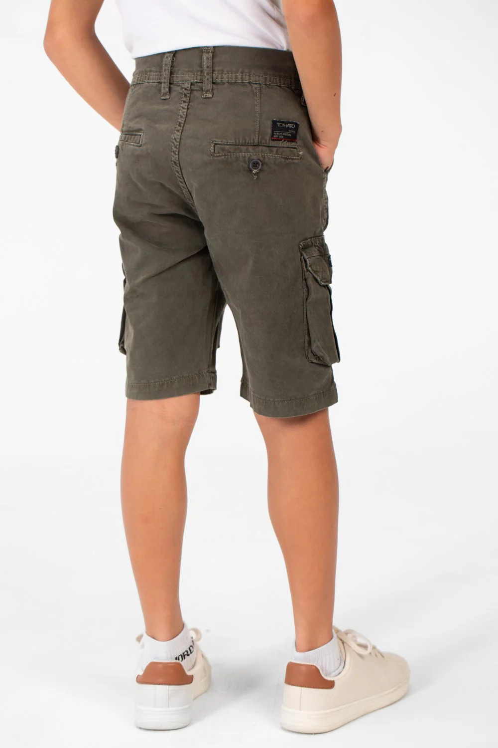 Boy's Gabardine Side Pockets Basic Details Short Made Of High Quality Material - Image 10