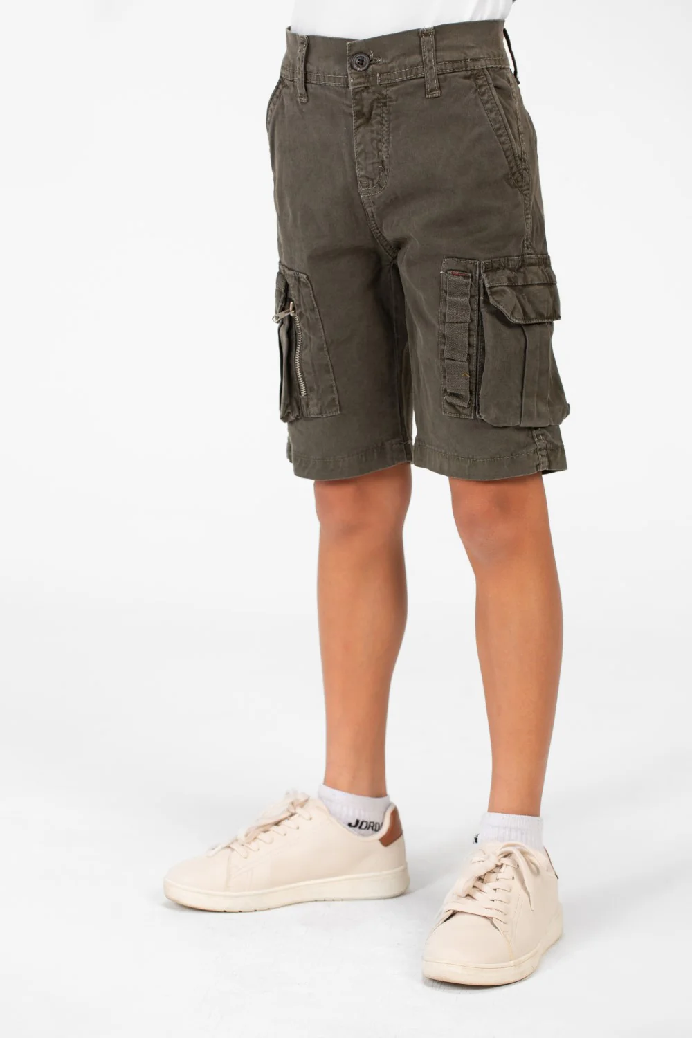 Boy's Gabardine Side Pockets Basic Details Short Made Of High Quality Material - Image 12
