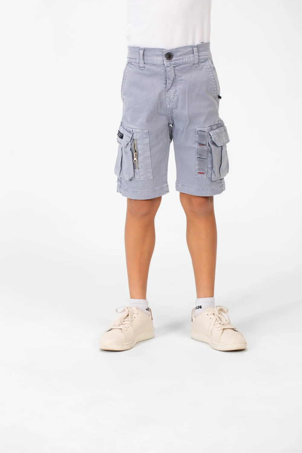 Boy's Gabardine Side Pockets Basic Details Short Made Of High Quality Material - Image 13
