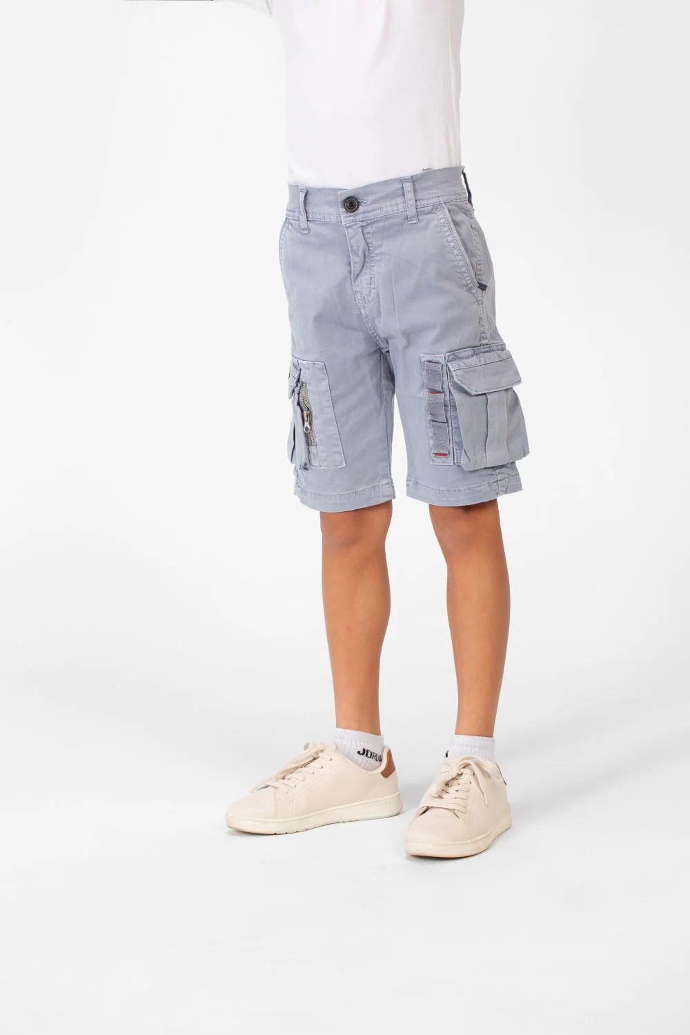 Boy's Gabardine Side Pockets Basic Details Short Made Of High Quality Material - Image 16