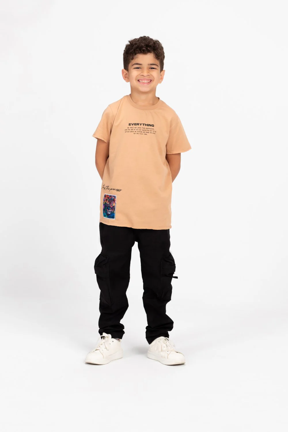 Boy's Graphic Print Short Sleeve T-Shirt - Image 4