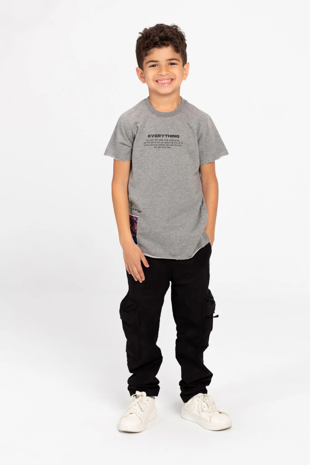 Boy's Graphic Print Short Sleeve T-Shirt - Image 8