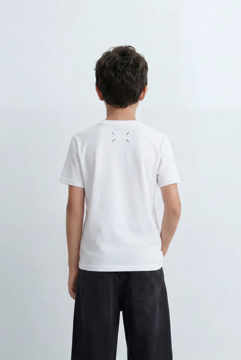 Boy's Tomato Store Graphic T-Shirt Numeric Inspired Front Print Detailed Shoulder Stitching - Image 10
