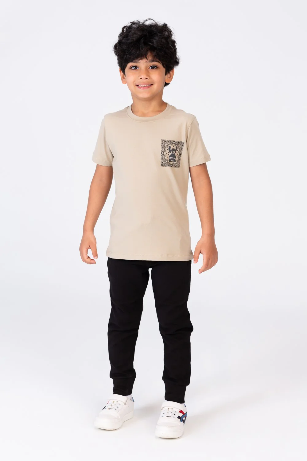 Boys Half Sleeve Printed T-shirt Made Of Cotton - Image 3