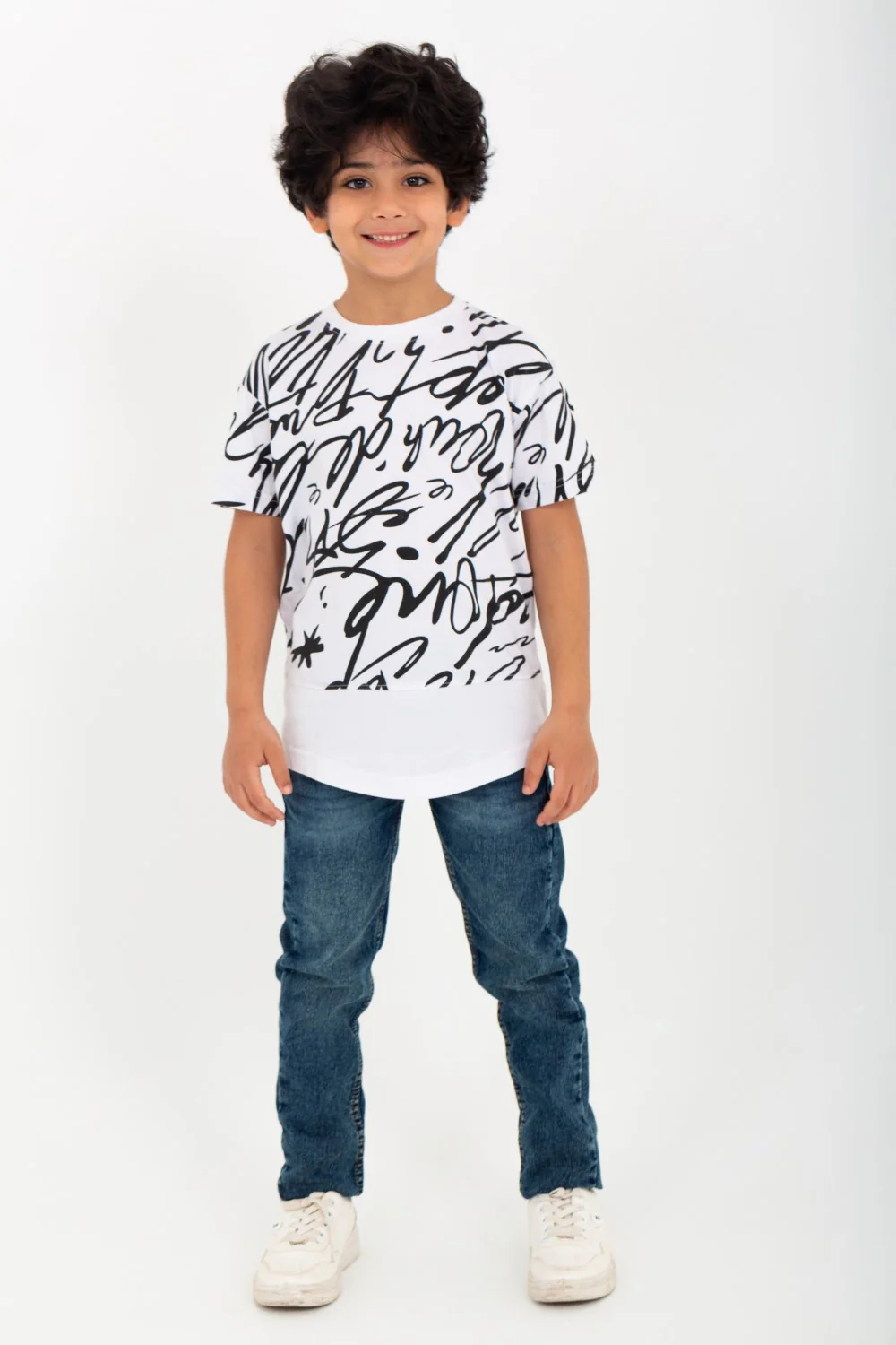 Boys' Half-Sleeve T-shirt Printed With A Comfortable Fit - Image 4