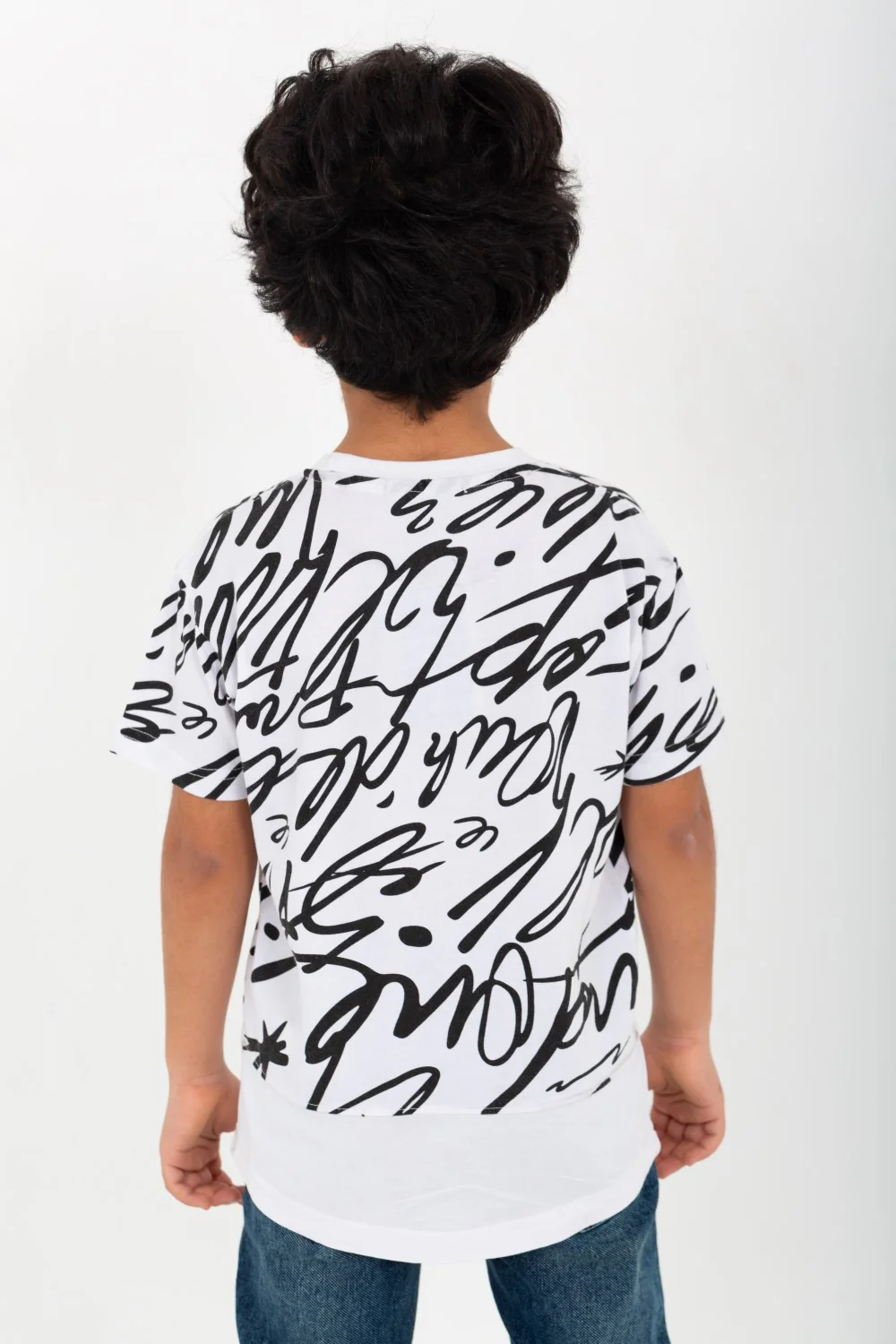 Boys' Half-Sleeve T-shirt Printed With A Comfortable Fit - Image 5